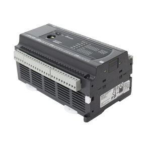 Delta-controlador programable a buen precio, 24DI/34DO (NPN/relé/24Vdc/0.5A), entrada/salida de 2 vías 100K, entrada/salida de 2 vías 20K