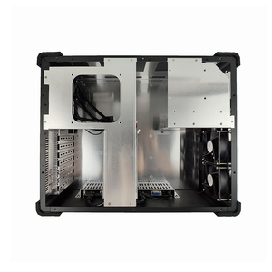 Chasis de ordenador industrial portátil multipantalla de 2 pantallas para aplicaciones de transmisión y control en directo - Product Image 5