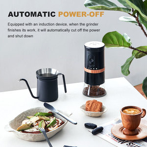กาแฟเครื่องมือ USB ชาร์จกาแฟ Bean Grinder G2โลโก้ที่กำหนดเอง Burr กาแฟ Bean เครื่องบดแบบพกพา - Product Image 3