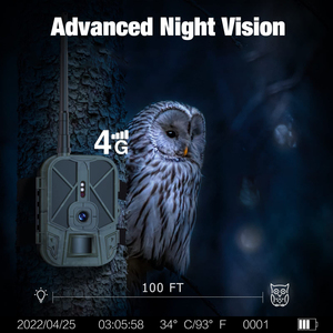 Hunting <strong>Camera</strong> 940 Pro with 8000mAh Lithium Battery <strong>Camera</strong> with Function Hunting Night Vision Cloud Service - Product Image 4