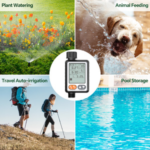 Timer per l'acqua digitale del giardino di casa cortili per piante da fiore sistema di serra Controller automatico Timer per l'irrigazione dell'acqua intelligente a goccia - Product Image 5
