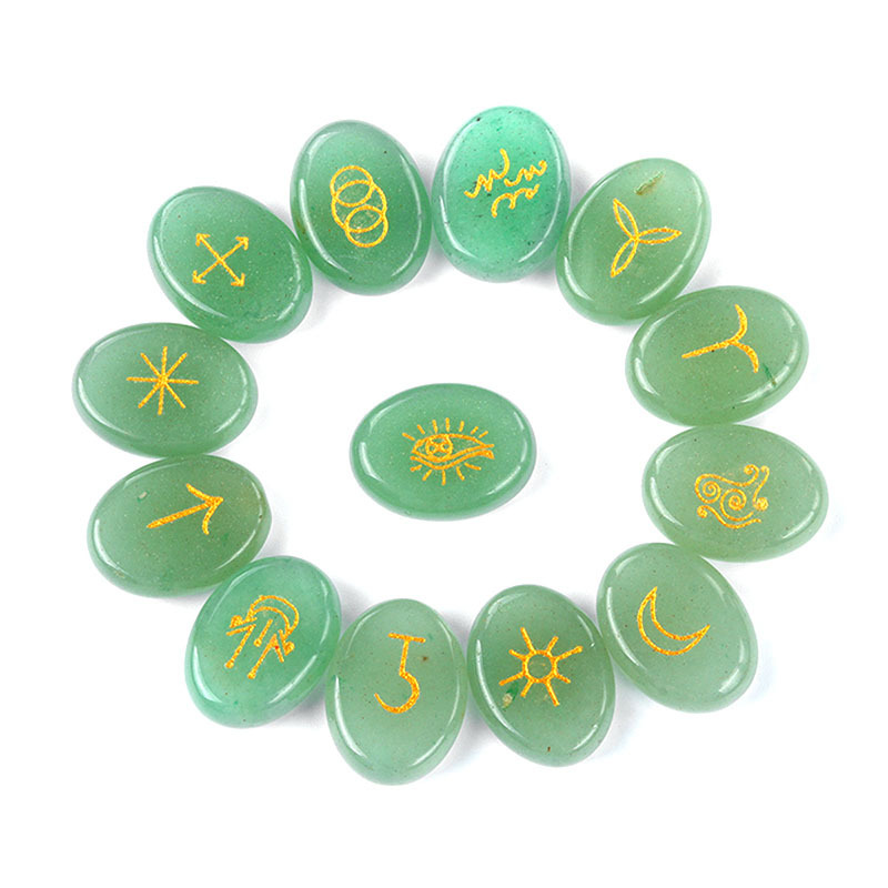 Aventurine verte ovale 15x20x7mm