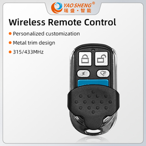 Di alta qualità 4 pulsanti Wireless 433 MHz telecomando universale con codice fisso - Product Image 4