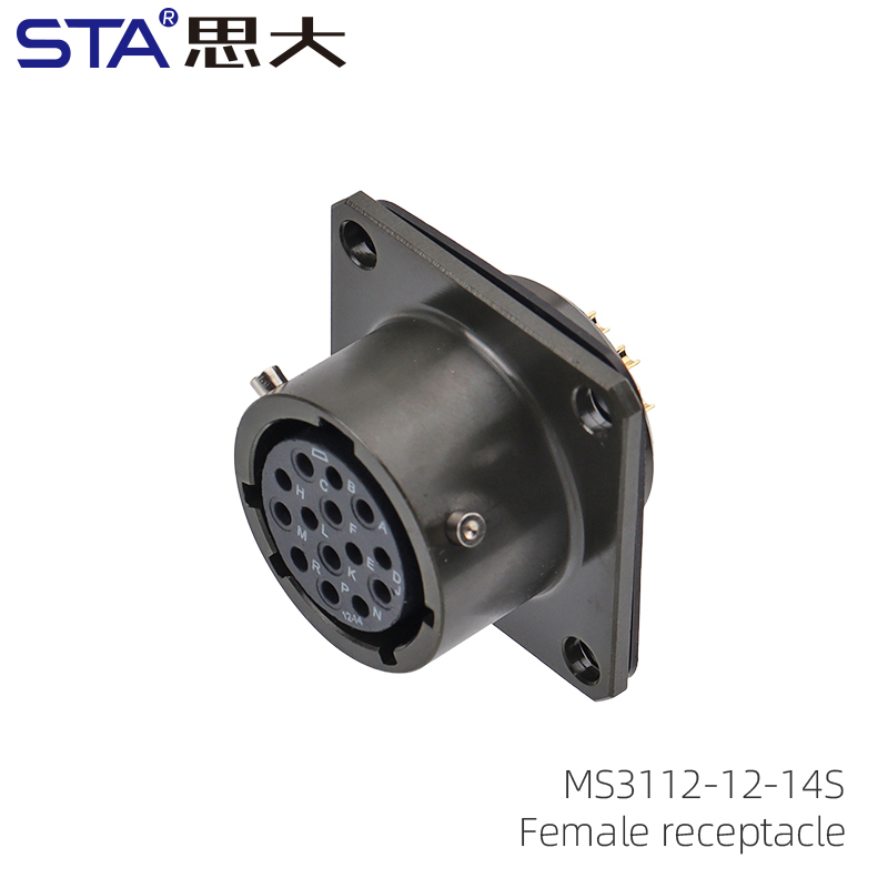 MS3112-12-14S Female receptacle