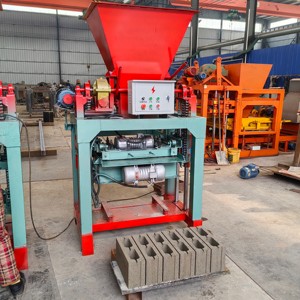 Hindistan'da kendinden kilitlemeli manuel beton tuğla yapma makinesi toprak/kil PLC bileşenleri ile birbirine - Product Image 2