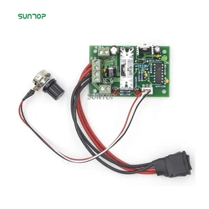 Regolatore di velocità del motore cc 10V 12V 24V 30V interruttore di retromarcia PWM DC Controller 120W - Product Image 1