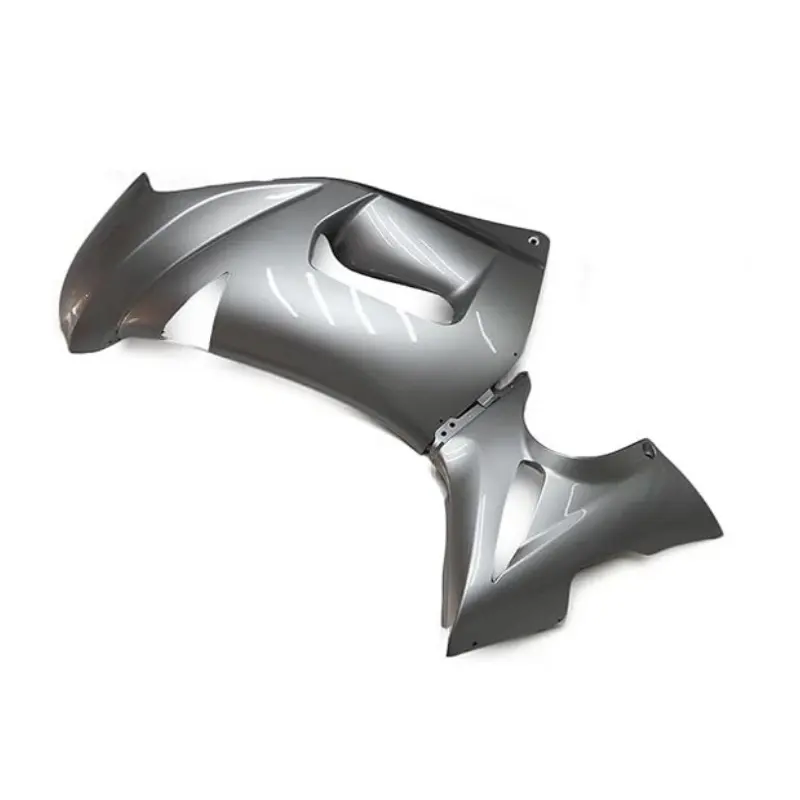 Motorcycle wing front fairing aerodynamic wing tip plastic cover protection acceptable formulation