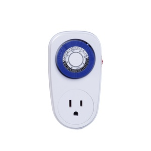 BXST US Mini Timer meccanico programmabile 24 ore Smart Switch 15A Timer presa meccanica - Product Image 1