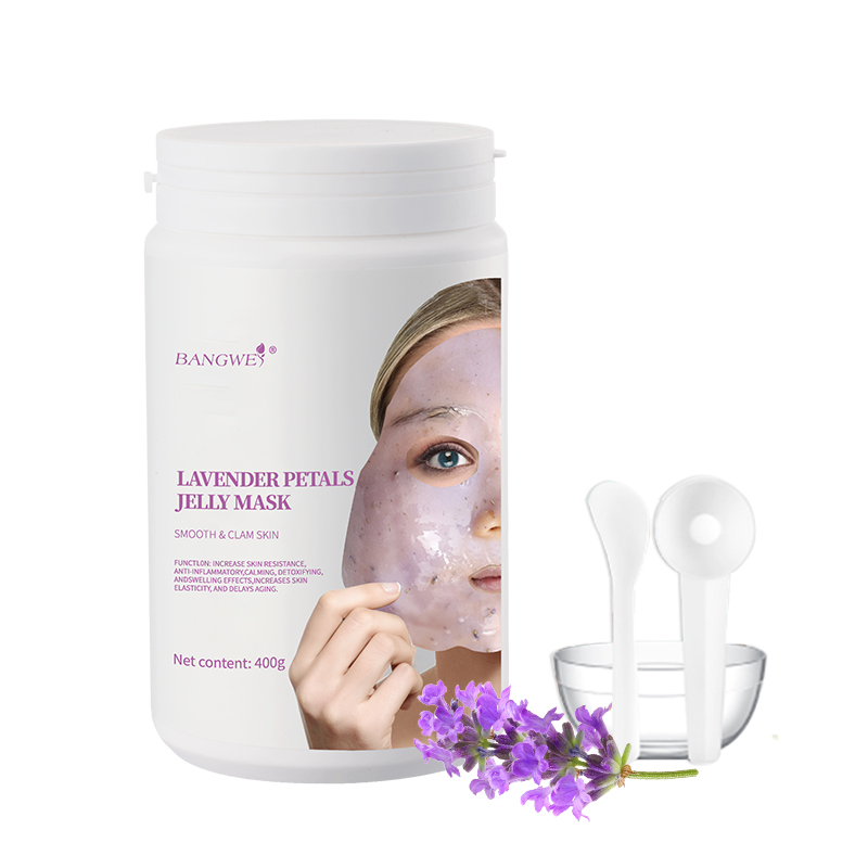 400g/Bottle Lavender petals jelly mask