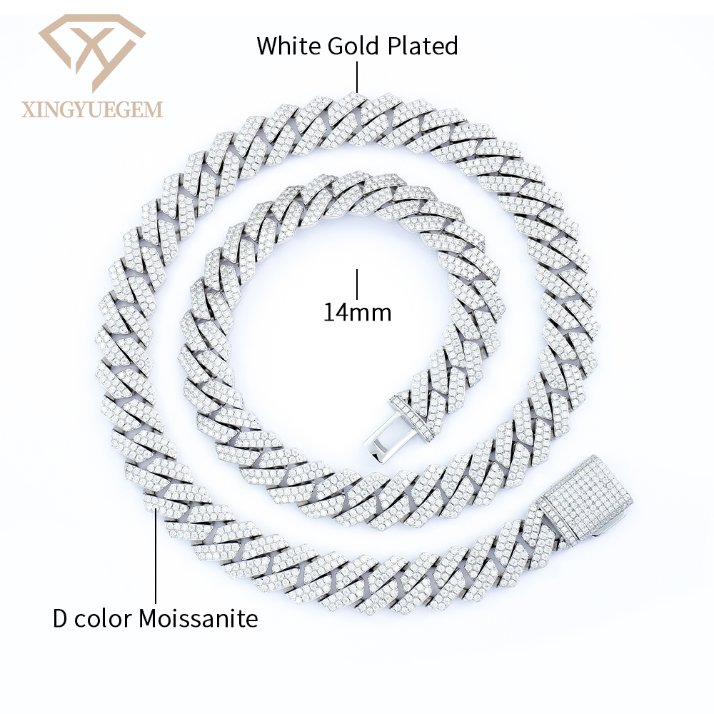 Sharp angled cuban chain 14mm 20in