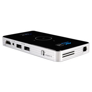 P06 מקרן מיני עם סוללה 5000 Mah wifi6 android9 bt5.2 לוח תמיכה 4k מיני Beamer