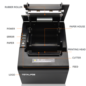 High Quality Stock Auto Cutter Small Qr Code Gas Station Atm Ticket <strong>Invoice</strong> <strong>Bill</strong> 4 Inch Thermal Pos 80mm Receipt Printer - Product Image 2