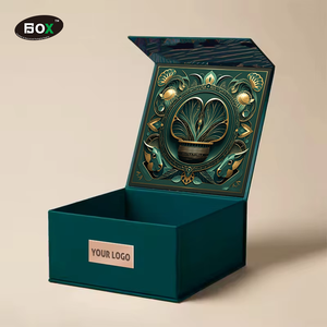 Iso9001 Cao Cấp Tùy Chỉnh Giấy Vàng Kraft Carton Từ Hộp Quà Tặng Có Thể Tái Chế Vẻ Đẹp Sang Trọng Quà Tặng Cứng Nhắc Hộp Giấy - Product Image 3