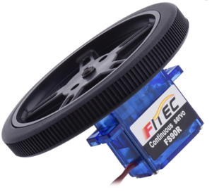 FEETECH FT90R 9G Miniatur antrieb Digital Micro Continuous Rotation Servo für Anfänger Robotik Projekte Kunststoff für Mädchen - Product Image 2