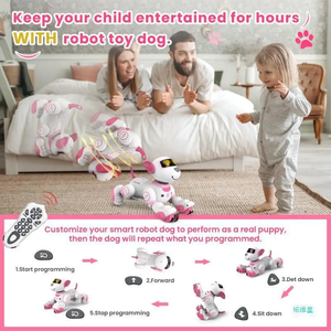 Fernbedienung spielzeug Ai Robot Toy Hund Smart Rc Robot Dog Pädagogische intelligente Programmierung Touch ai Spielzeug für Kinder - Product Image 4