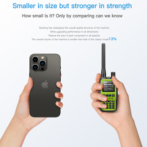 BAOFENG UV-5R Mini Walkie Talkie Multi Band AM FM VOX Bluetooth APP mit großer Reichweite Programmierung Hochleistungs-Funkgerät - Product Image 5