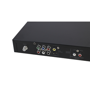 Venta superior Equipado con 2 entradas USB 1U Rack Reproductor de audio de 19 pulgadas con salidas de 2 canales seleccionables