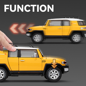 1:24 FJ Cruiser SUV Alloy <strong>Model</strong> Accurate Reduction High Simulation Removable Diecast Cars Collection Display Decoration Boy Gift - Product Image 3