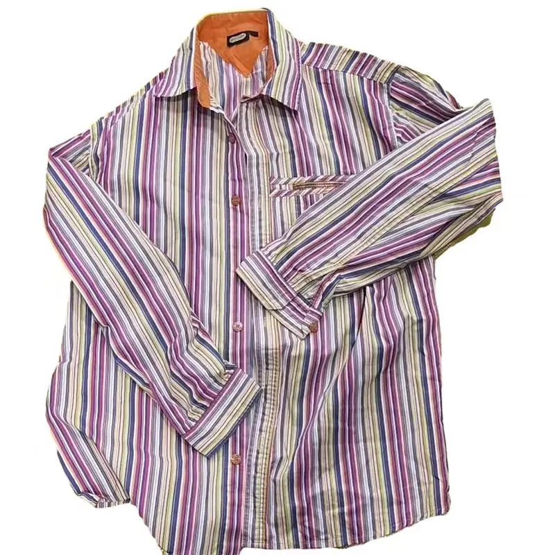 Stock de ropa Venta de fábrica Camiseta de marca Ropa para hombre Ropa usada
