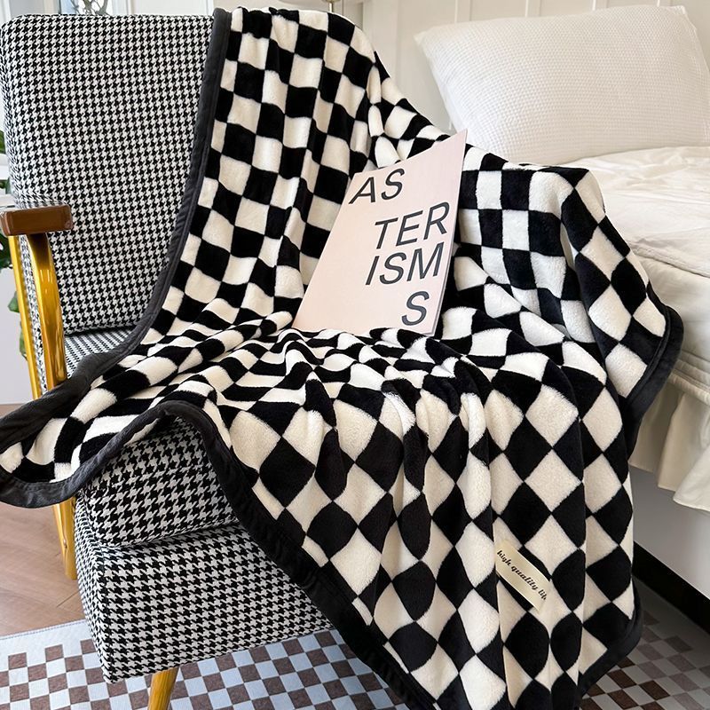 Black and white checkerboard