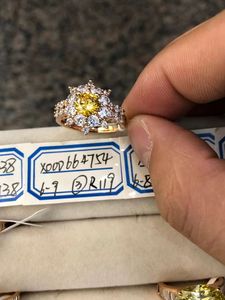 义乌徐平义乌小商品城热销款式时尚女士多色石材混搭戒指 - Product Image 6