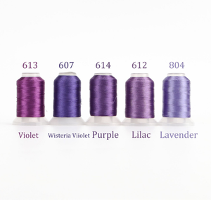 120D/2, 1000M Polyester Embroidery Thread Small <strong>Bobbins</strong> 63 Colors Set