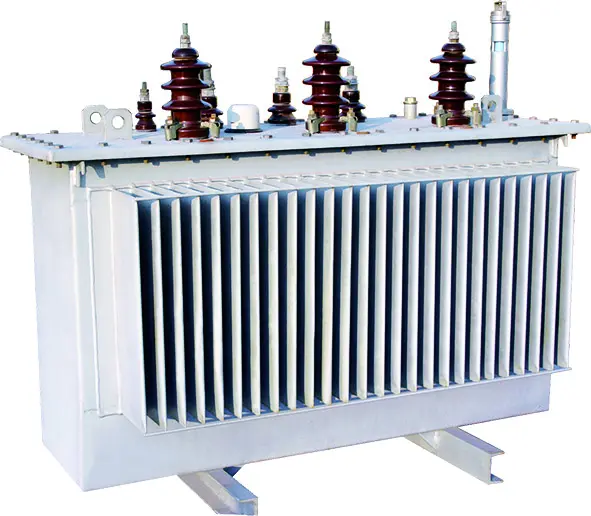 Transformador de potencia inmerso en aceite de aleación amorfa trifásica Transformador de potencia de alto voltaje de 110V a 220V