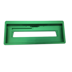 Özel oyun klavye durumda CNC işleme boncuk kumlama ve eloksal e-kaplama PCD finish ile 6061 6063 alüminyum - Product Image 4