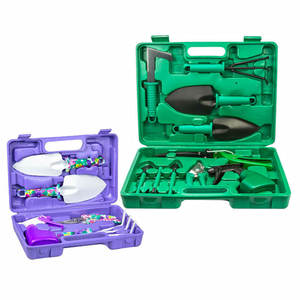 Hotsale 5 חתיכות ו 10 חתיכות עם ספייד שובל לגרוף מגרפה עלה מגרפה של גן כלי ערכות
