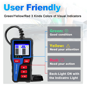 Nuevo escáner AT300 OBDII y EOBD lector de código herramienta de diagnóstico Obd2 con soporte para código de problemas OBD II