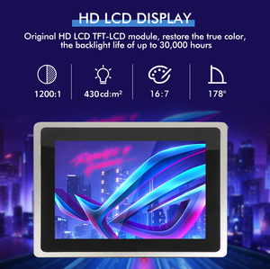 Monitor HDMI de 12,1 19 pulgadas con capacidad multipantalla Monitor de pantalla táctil DVI VGA con caja de metal Lcd integrado simultáneo - Product Image 4