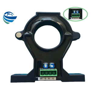 Hall-Effekt-Stroms ensor mit offener Schleife 0-200A 0-300A 0-400A 0-500ADC 4 ~ 20mA Ausgang für die Überwachung des Solar wechsel richters Split-Core - Product Image 1