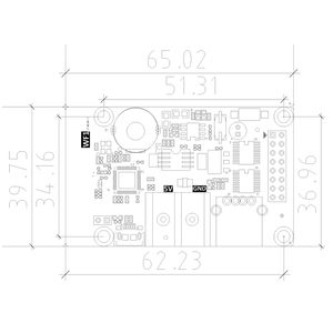 HD-WF1 LEDディスプレイコントロールカードシングル2色LEDコントローラエレベーター小売店教育モバイルWiFi接続