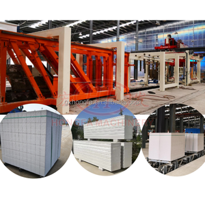 Modern Autoclaved bloco de concreto German <span class=keywords><strong>Tech</strong></span> <span class=keywords><strong>AAC</strong></span> <span class=keywords><strong>High</strong></span>-end tijolo produção planta