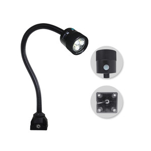 Makine çalışması için alüminyum gövde ile ONN-M3W profesyonel CNC LED İş işık Gooseneck tasarım