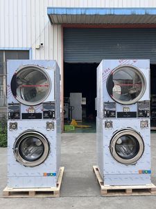 Coin <strong>Operated</strong> Laundry Washing Machine , Fully Automatic Washing Machine With Drying Commercial Laundry Machines for Business - Product Image 2