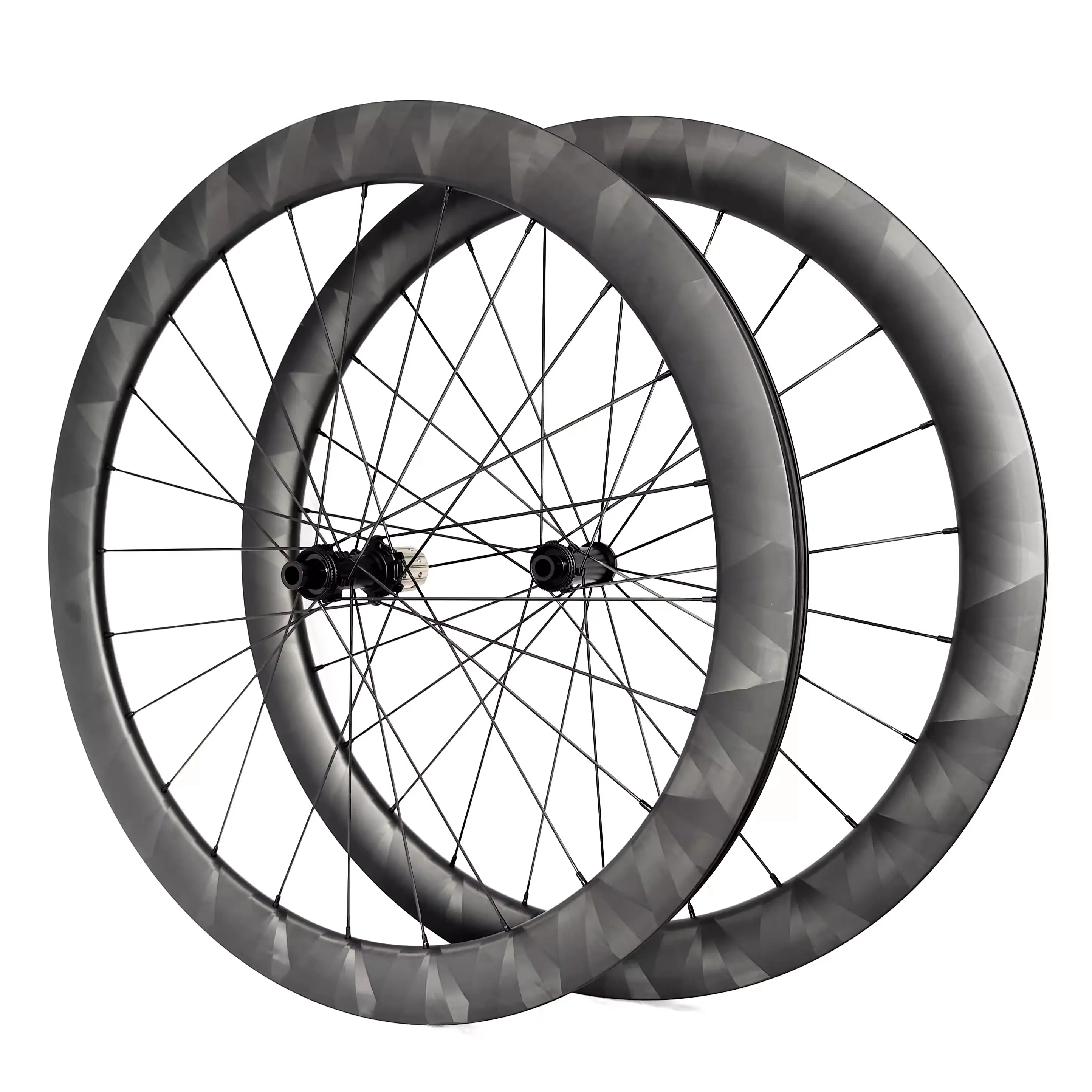 700c Carbon Road Bike Wheel 50mm Rim Brake Carbon Wheels 700c With Powerway R36 Hub Carbon Bicycle Wheel
