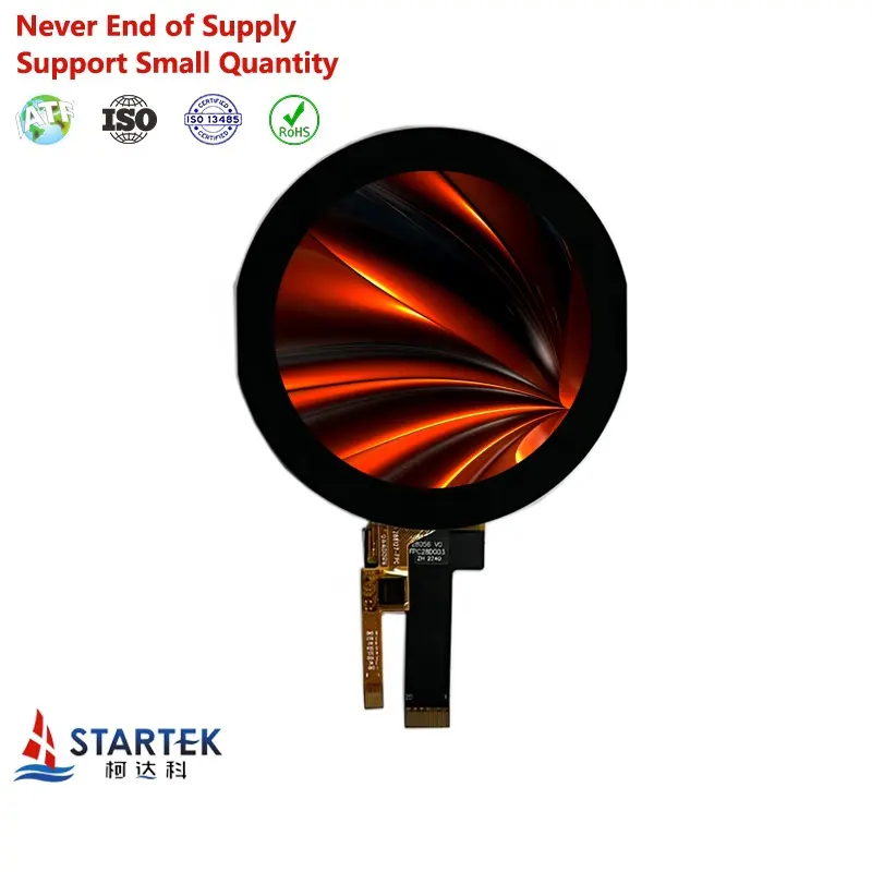 Startek 2.8 pollici tund TFT 480*480 MIPI modulo LCD nit 500 per smart watch tft modulo lcd display