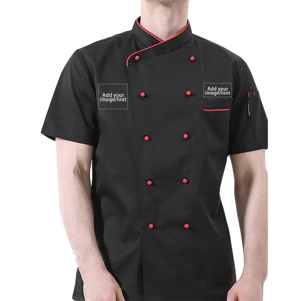 Veste de Chef personnalisée, manteau de Chef de cuisine d'hôtel, de Restaurant, nouveau, uniforme