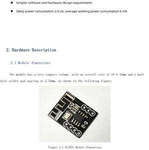 Ultra lungo raggio Nordic PA LNA Bluetooth 5.2 Mesh modulo Ble con + 10 dBm TX trasmettitore di programmazione di potenza modulo IoT - Product Image 5