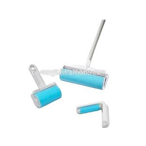 Tùy chỉnh Du Lịch Gấp con lăn dính <span class=keywords><strong>Lint</strong></span> con lăn-nhựa Hướng dẫn sử dụng thân thiện với môi tái sử dụng - Product Image 3