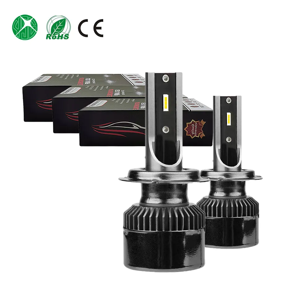 Venta caliente S6 65W 8000LM Bombillas de faros LED Luz LED automática H11 H7 Faro 9006 H4 Luces LED para automóviles