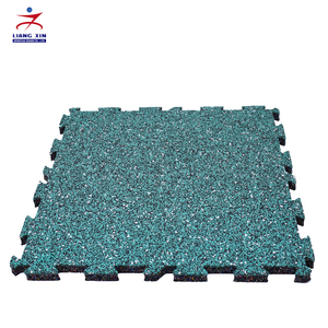 Good Price <strong>1m</strong>*<strong>1m</strong> 8mm Soft and Colorful <strong>Gym</strong> Equipment Sound-insulating Anti-aging Interlocking Waterproof <strong>Gym</strong> <strong>Rubber</strong> Floor <strong>Tiles</strong> - Product Image 4