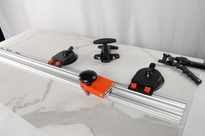 John Tools-riel de guía de sistema de gran formato, pieza de repuesto para cortador de azulejos, rieles de aleación de aluminio, DB-2DG - Product Image 3