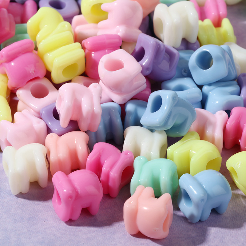 Mezclar cuentas de elefante de color