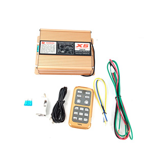 12v X5ワイヤレスリモートコントロールゴールデンホストが18サウンドアラームを叫ぶ200W高確率車載超薄型ホーン - Product Image 6