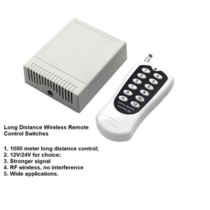 DC 12V 12chRFリモートコントロールスイッチ照明スイッチ12チャンネルリレー24Vレシーバー433mhzワイヤレストランスミッター - Product Image 2