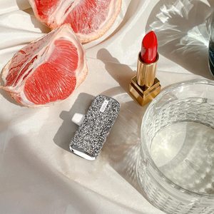 IWALK LinkPod <span class=keywords><strong>4S</strong></span> Powerbank 4500mAh lüks parlayan elmas taşınabilir pil paketi dahili fiş USB C güç bankası