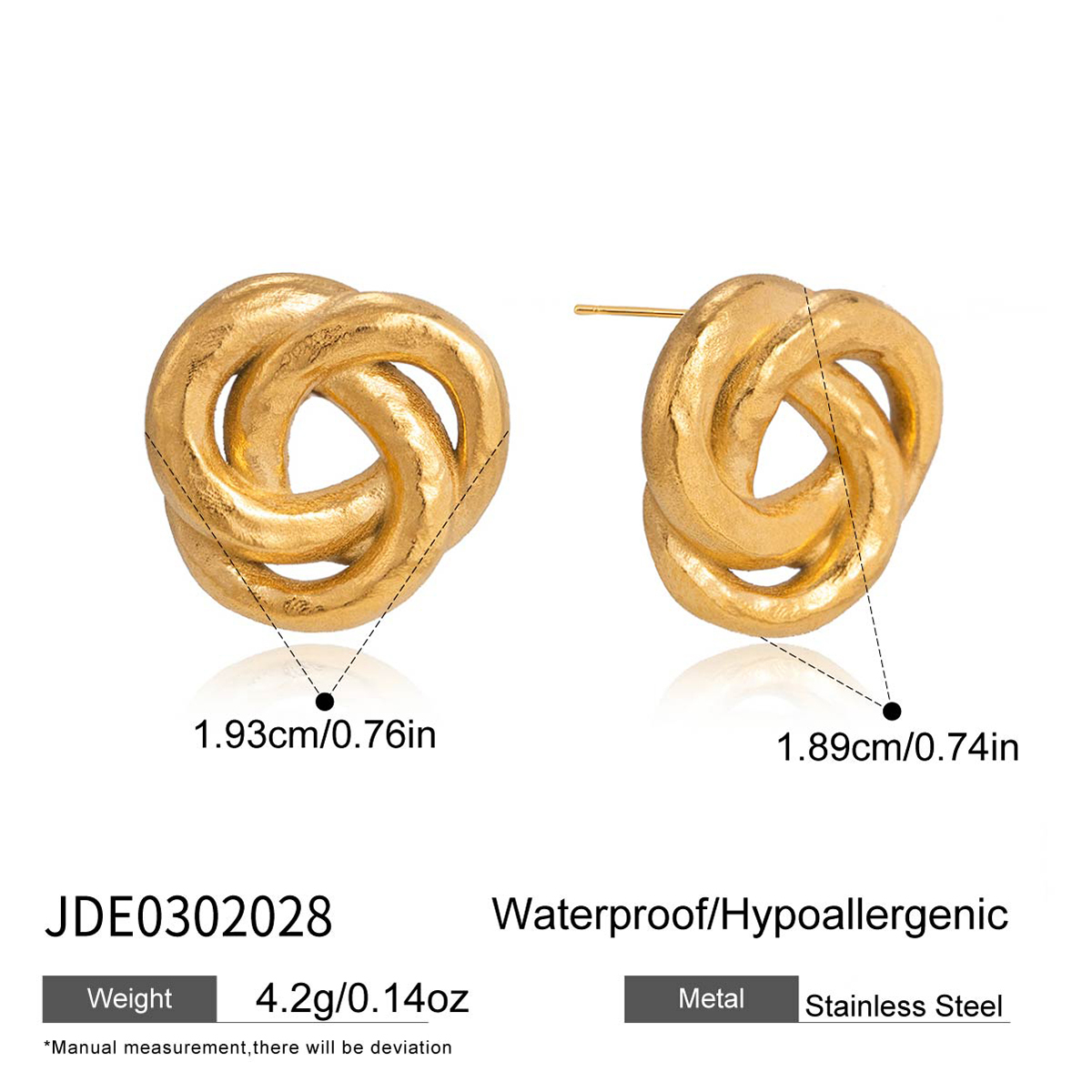 18k Gold JDE0302028