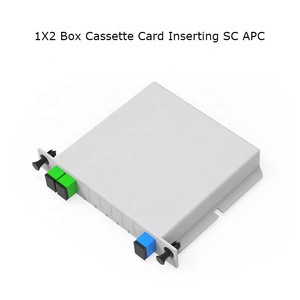 ตัวแยก1X2ไฟเบอร์ออปติก LGX ตัวเสียบการ์ดโมดูล apc/upc เครือข่ายแบบ POE ใช้ร่วมกันได้4G 3G WIFI UPC FTTH PLC กล่องคาสเซ็ต - Product Image 2